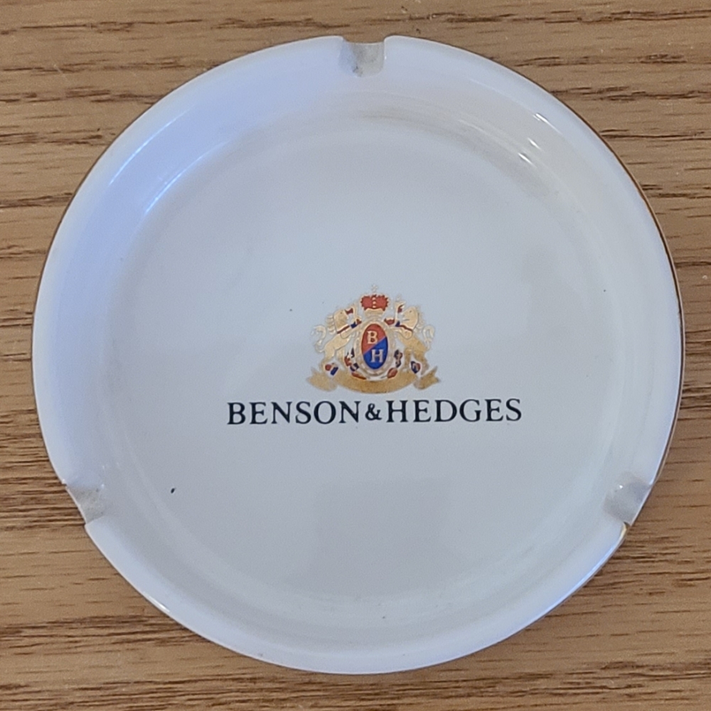 Vintage 80s Benson & Hedges Ashtray